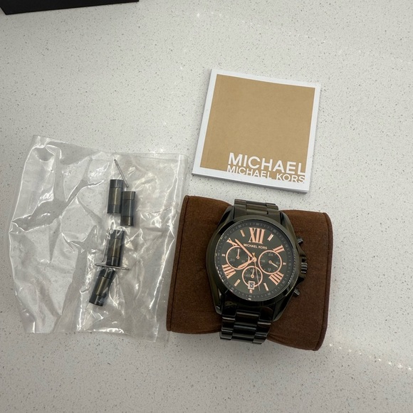 Michael Kors Dark Green Stainless Steel Watch - Picture 1 of 5